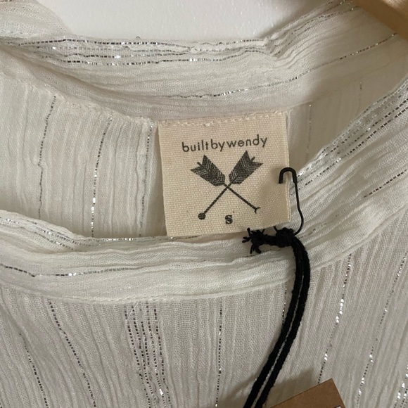 Built by Wendy cadet top in Natural Lurex - Picture 3 of 4